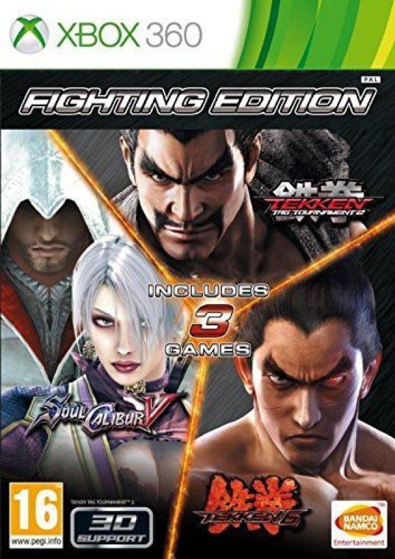 Fighting Edition: Tekken 6/Tekken Tag Tournament 2 and Soul Calibur V (Xbox 360) (2012)  (ACTION, for Xbox 360)