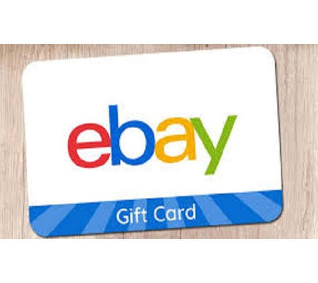 USA eBay gift card 5 Dollar