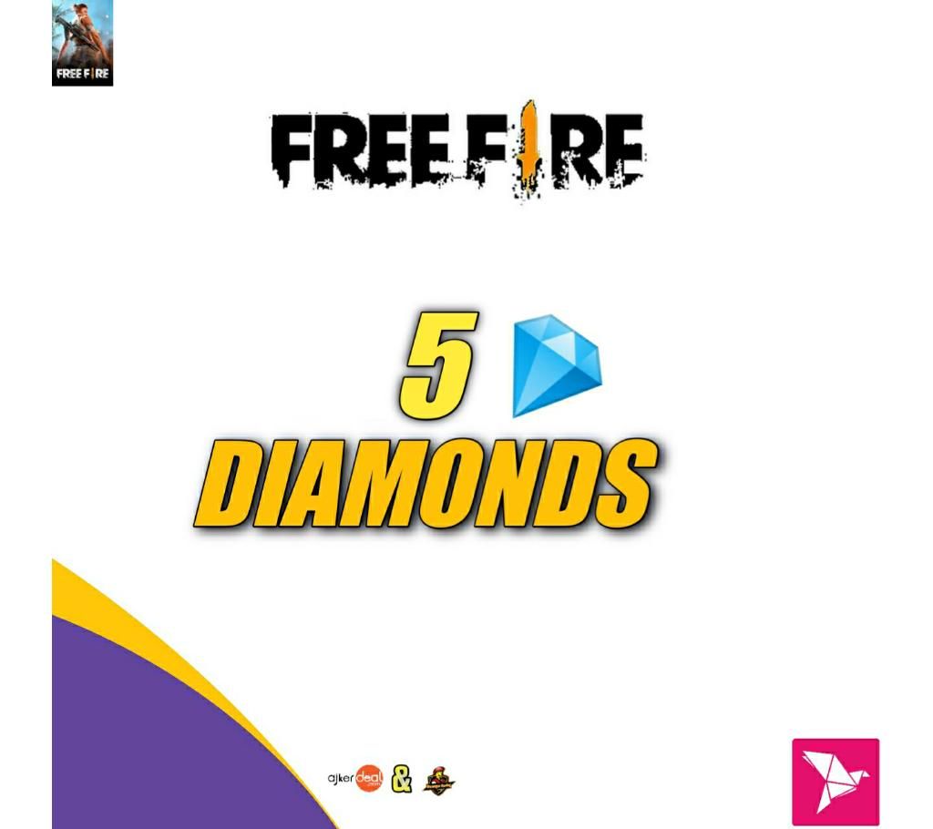 Free Fire 5 Diamond Topup 