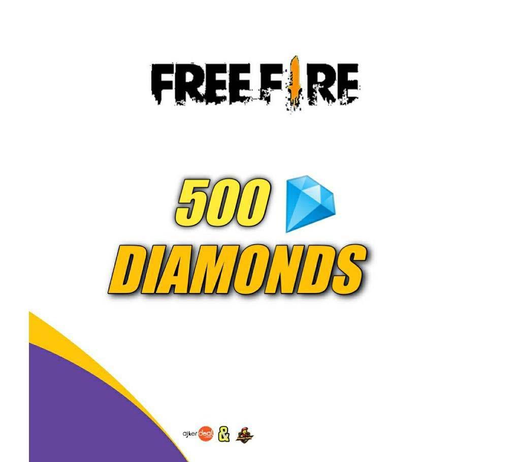 Free Fire 500 Diamond Topup 