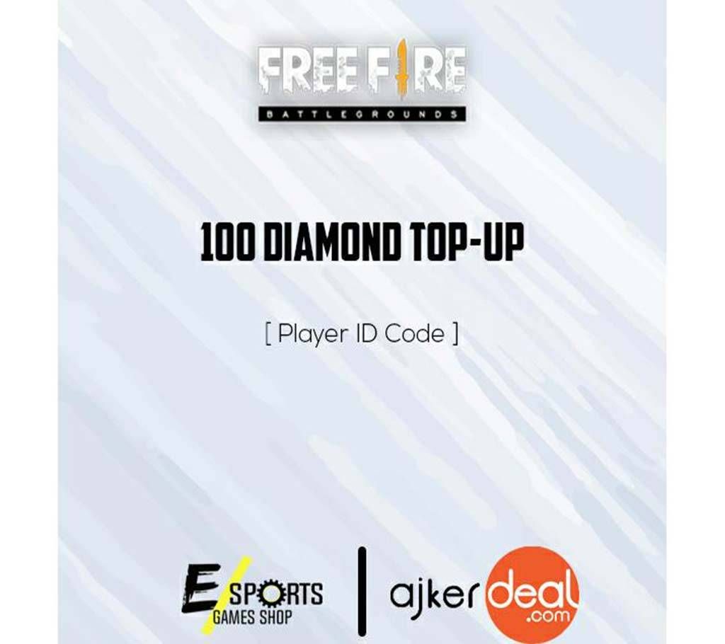 Free Fire 100 Diamonds TopUp