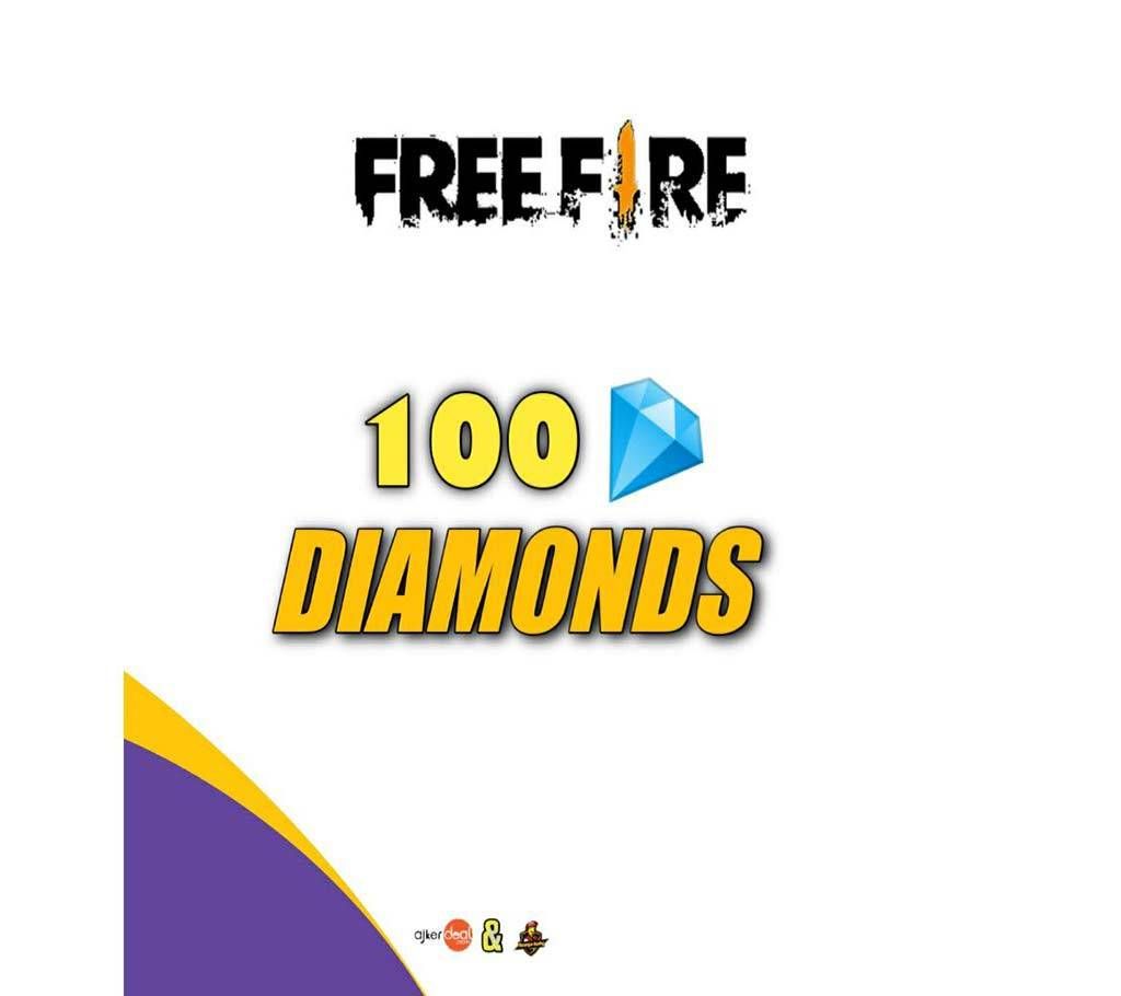 Free Fire 100 Diamond Topup 