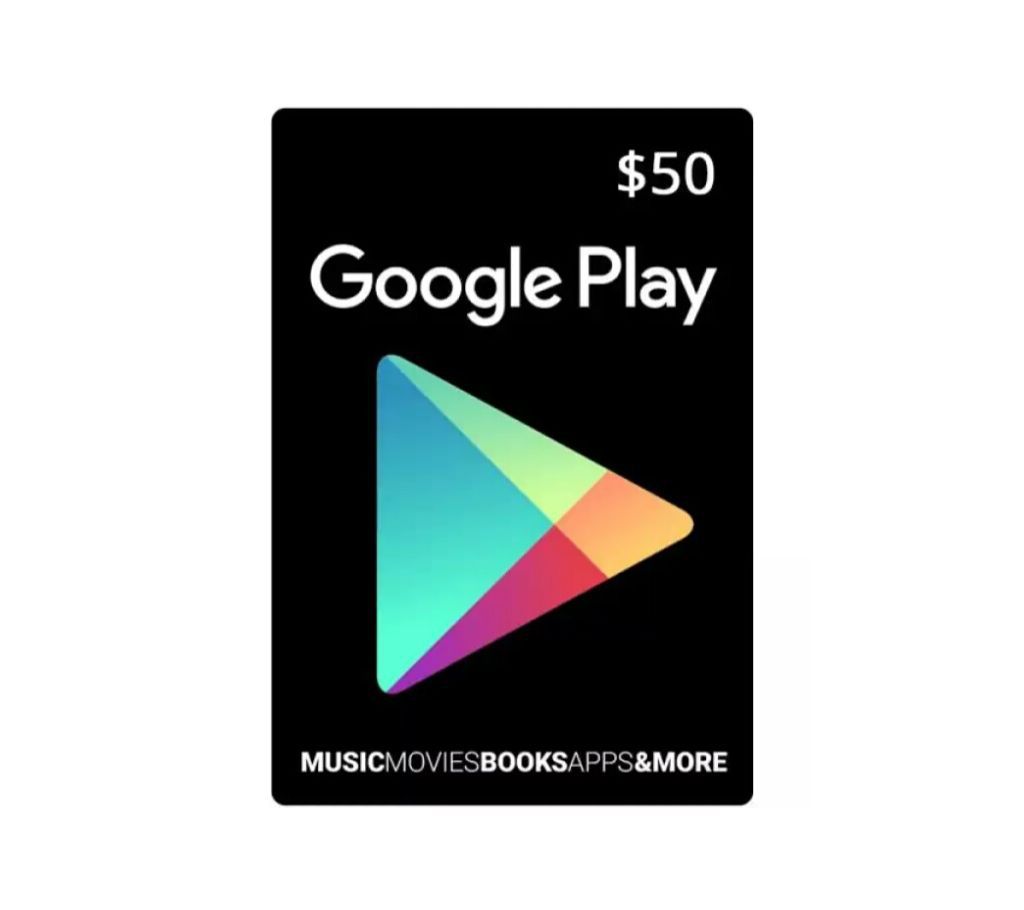 50 USD GOOGLE PLAY GIFT CARD (US) - EMAIL DELIVERY
