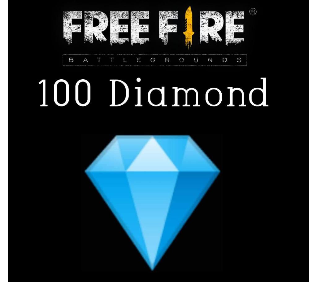 Free Fire 100 Diamond Direct TopUp