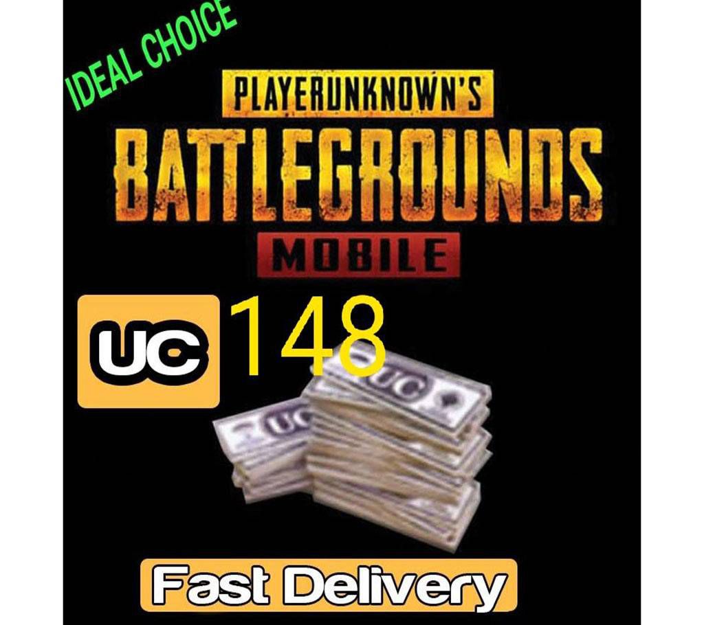 PUBG Mobile 148 Uc (Email delivery )