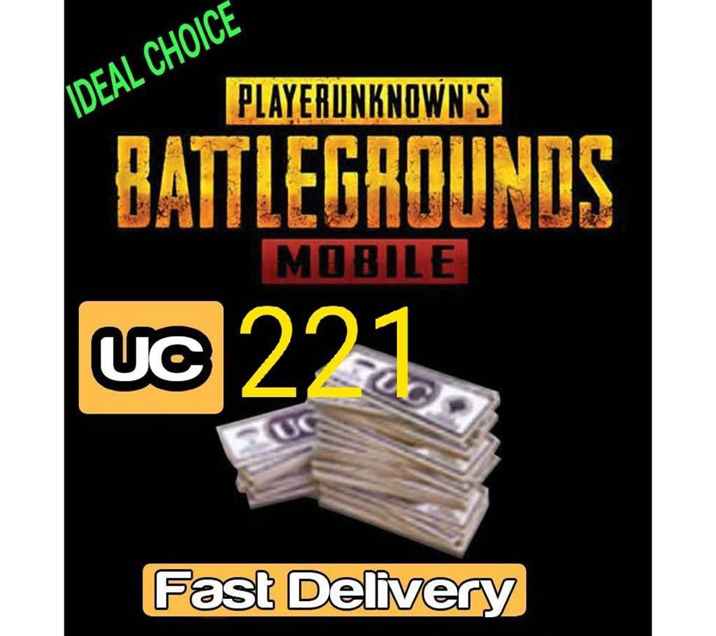 PUBG mobile 221Uc( email delivery )