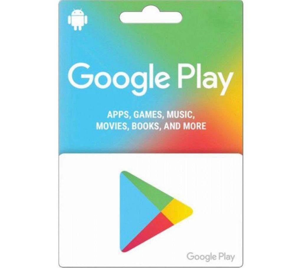10 Dollar Google Play Gift Card -US Region Gift Code