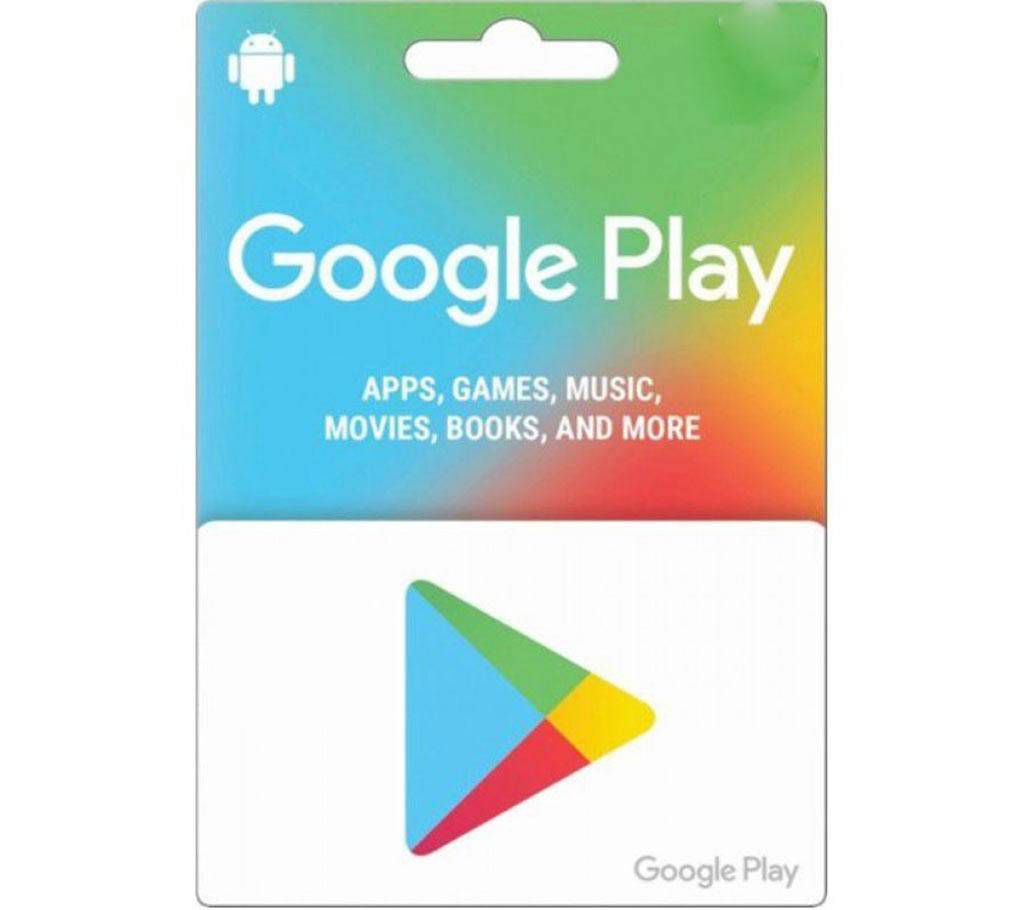 10 USD google play gift card- US Region- Email Delivery