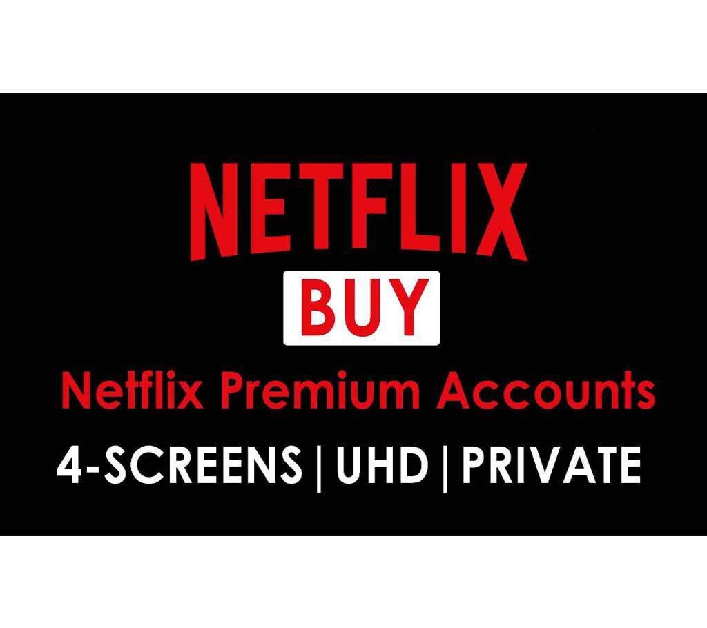 Netflix Premium Account (1 Month) - 4 Screen