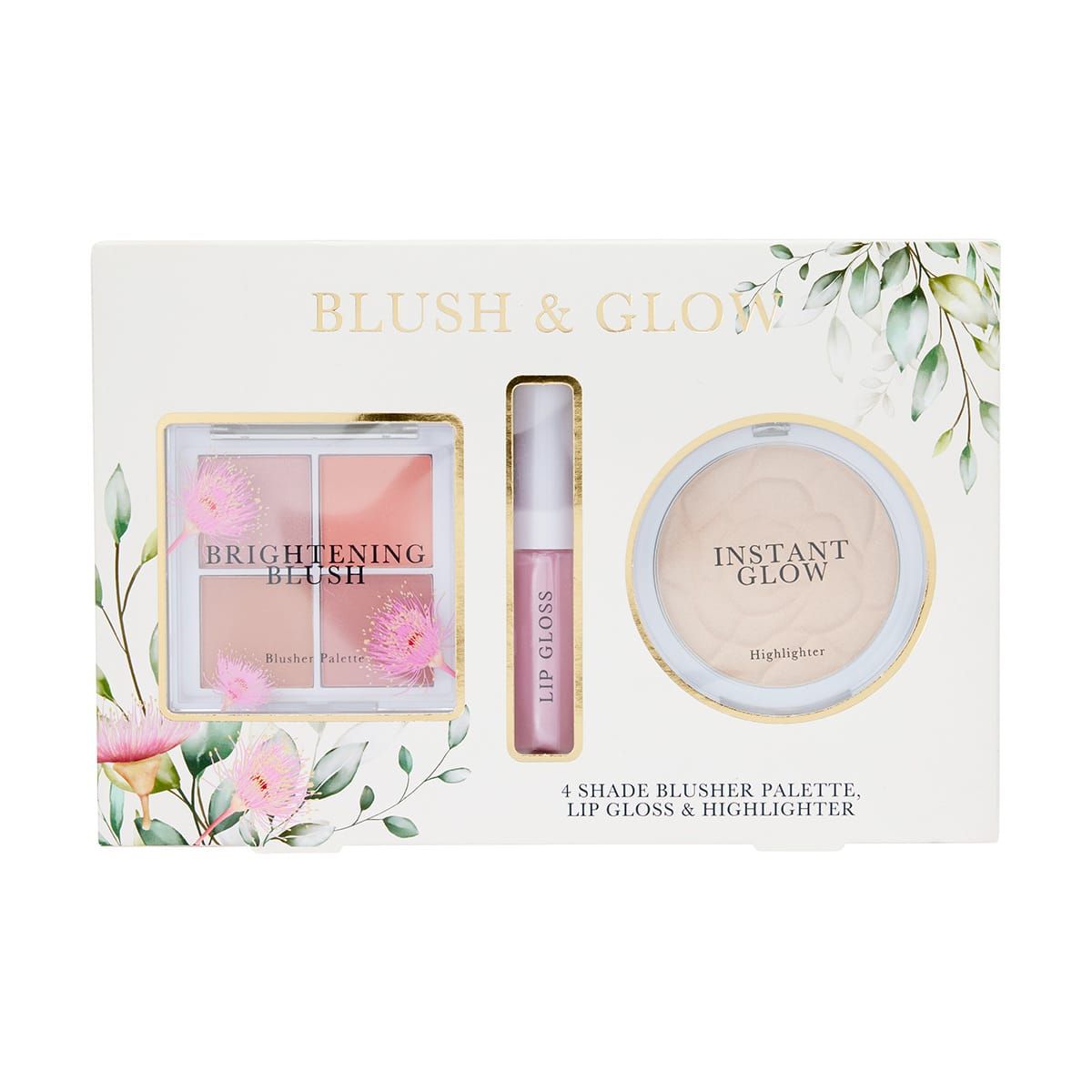 3 Piece Blush and Glow Set