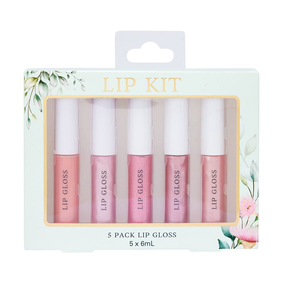 5 Pack Lip Gloss Kit
