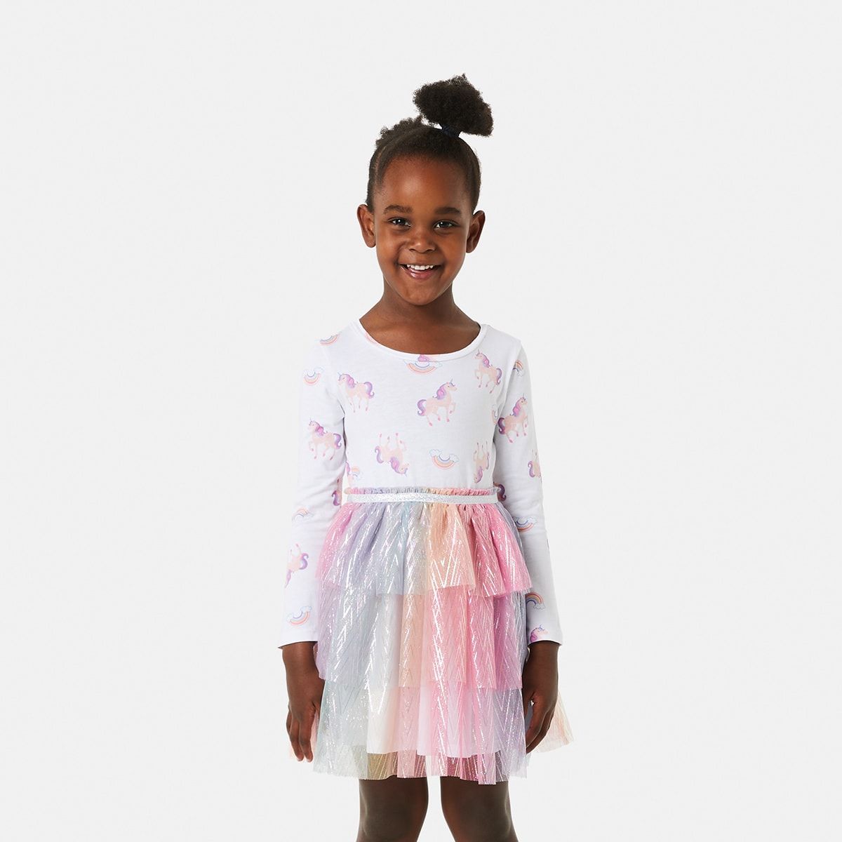 Long Sleeve Tutu Dress