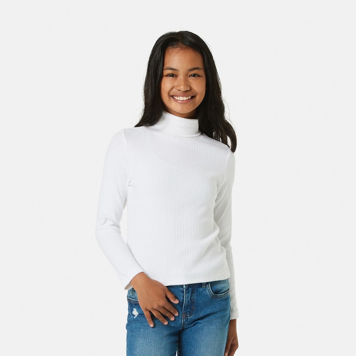 Long Sleeve Rib Skivvy