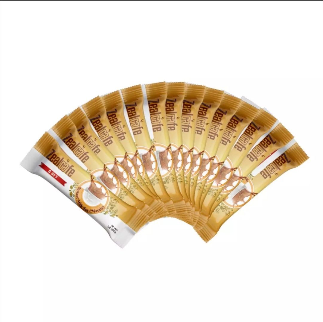 ZealCafe Instant Masala Milk Tea Premix Premium Minipack 3in1 60 packs