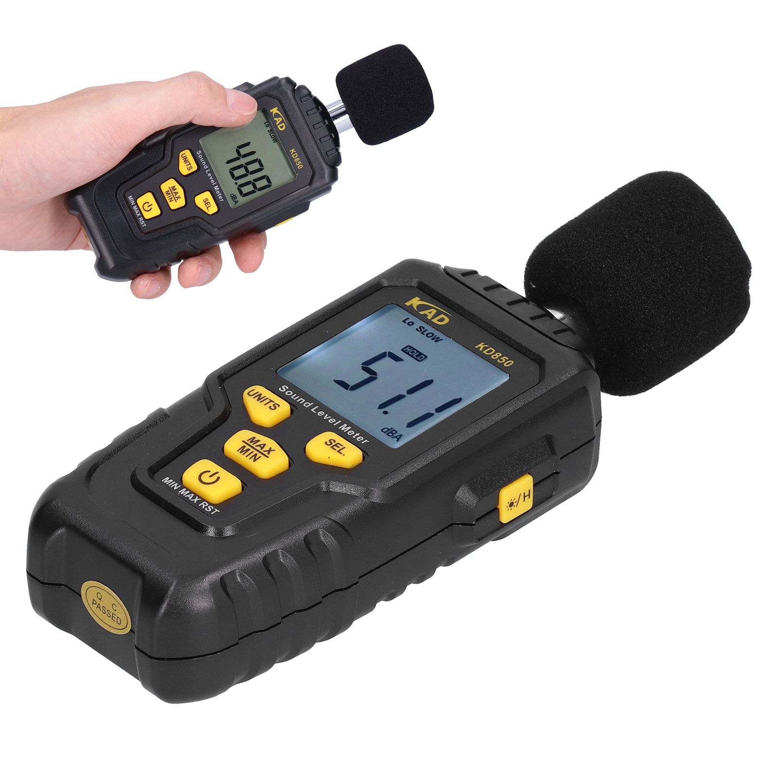 Environmental Meter Durable Temperature Exquisite Craftsmanship for Home