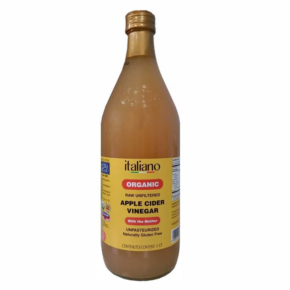 Italiano_Organic Apple Cider Vinegar with The Mother 1 Liter