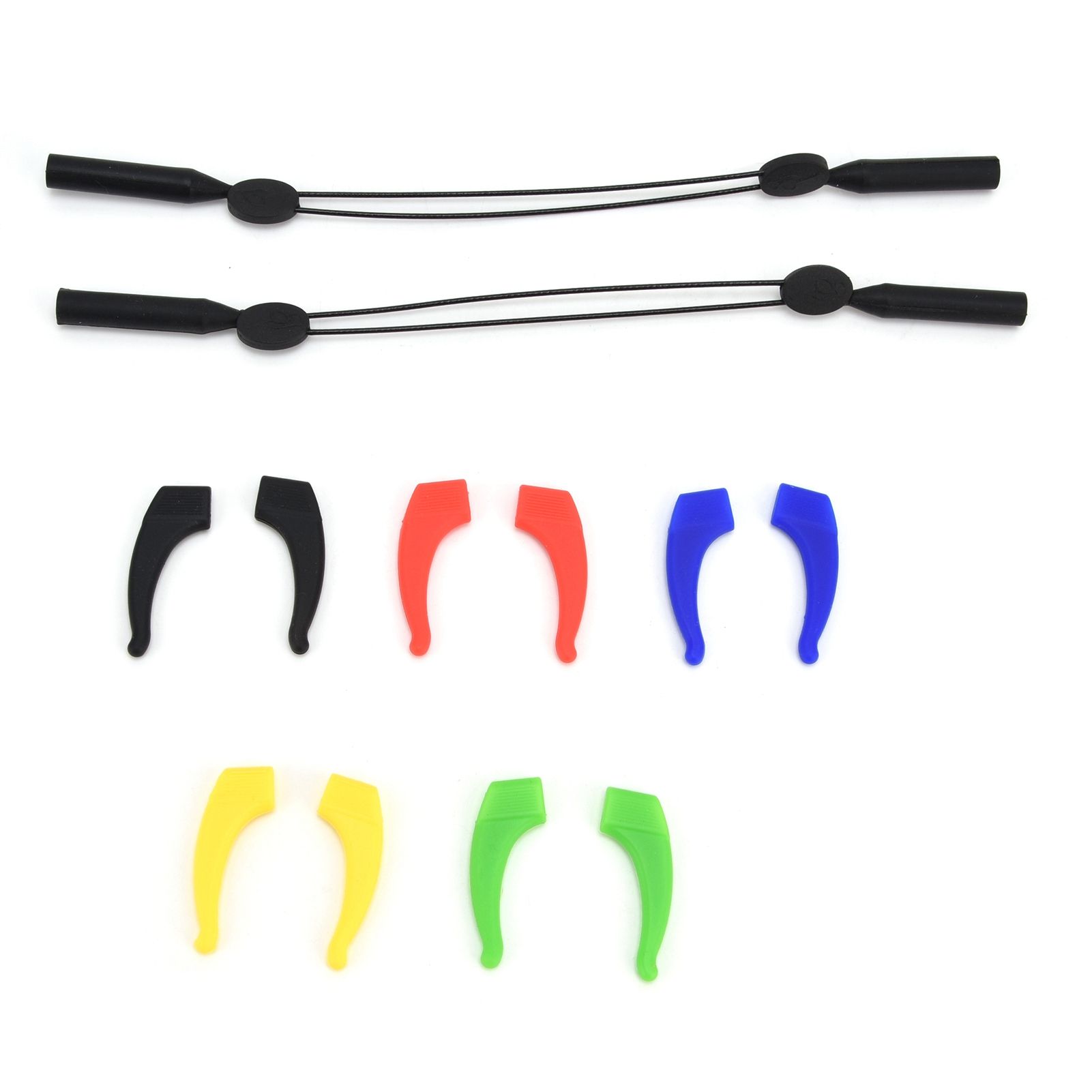 Silicone Glasses Straps Universal Anti‑Slip Sunglasses Ear Hooks Holder For C WI