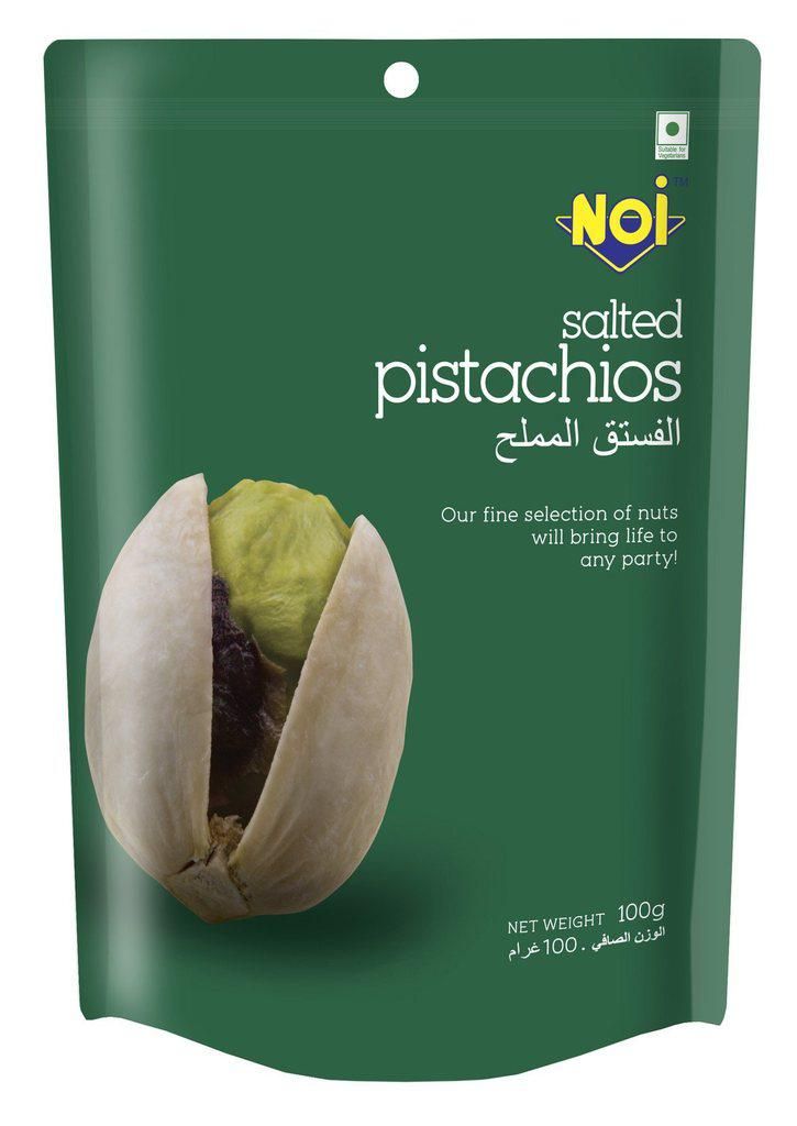 NOI SALTED PISTACHIOS 120GM