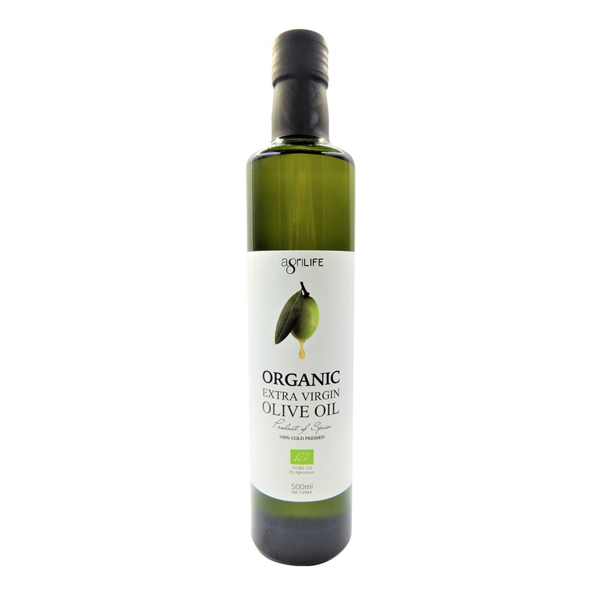 Agrilife Organic Extra Virgin Olive Oil 500 ml Thailand