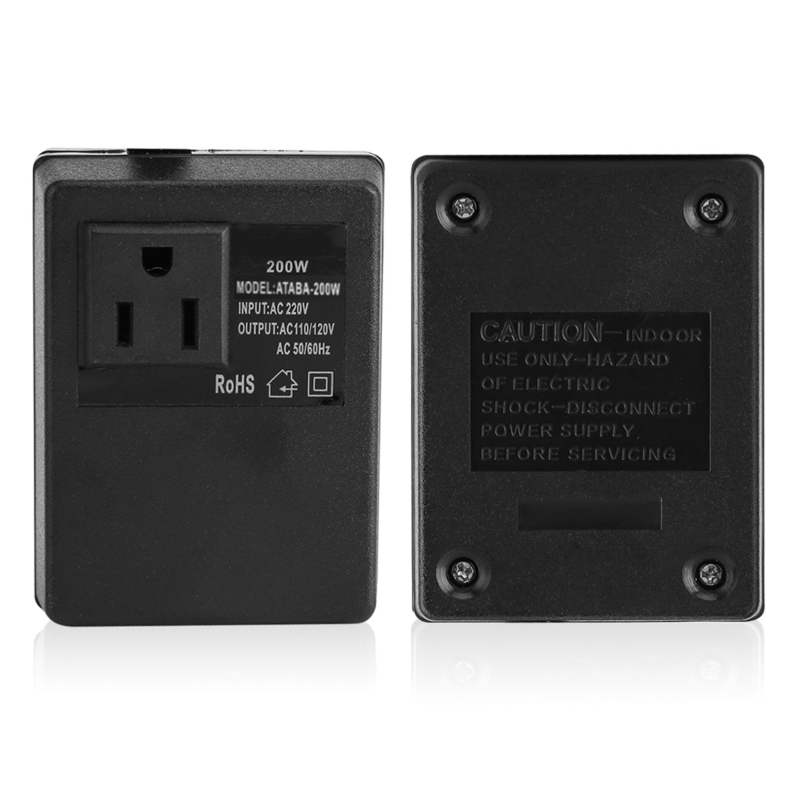 Travel Electronic International Voltage Converter Transformer 220V To 110V YZ