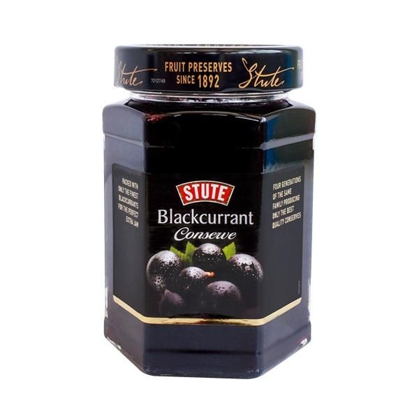 Stute Jam Blackcurrant Conserve - 340G