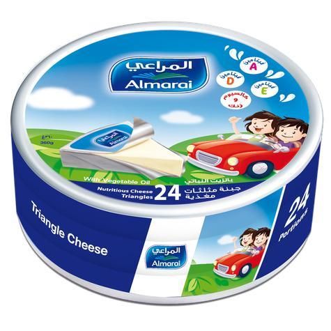 Almarai Triangle Cheese ( 24 Piece ) - Imported