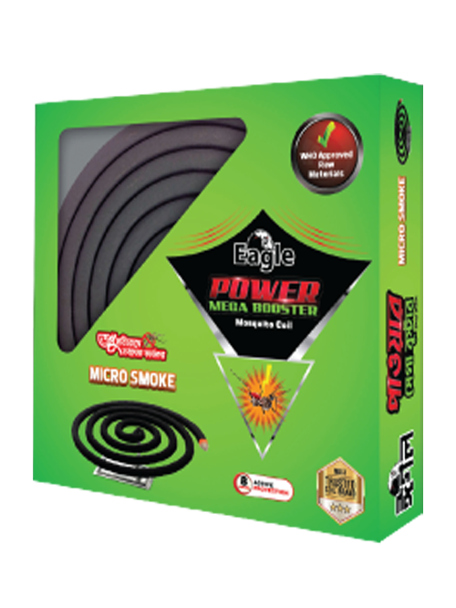 Eagle Power Mega Booster Mosquito CoilMicroo Smock Free From DDT & Endrin-10 Pcs(null)