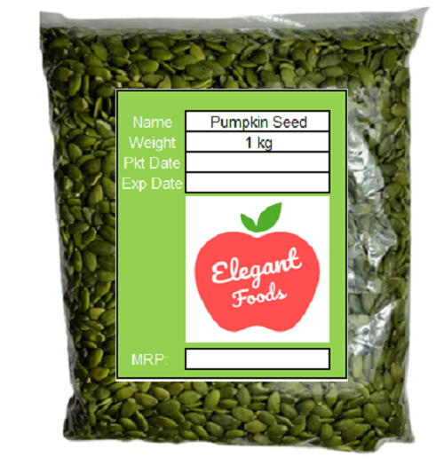 Raw Indian Pumpkin Seed - 1 kg