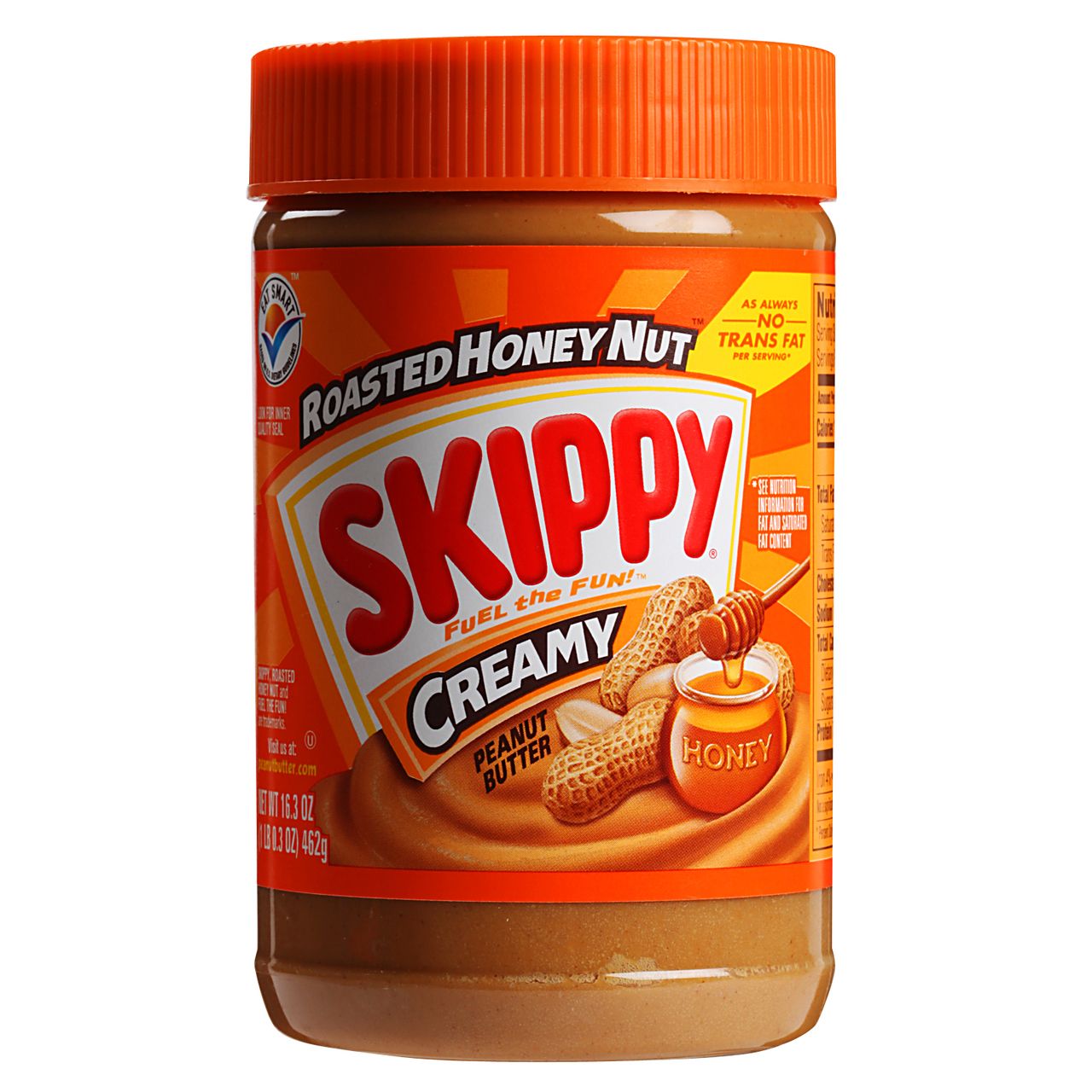 Skippy Creamy Roasted Honey Nut Peanut Butter 462gm