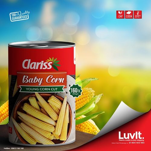 Clariss - Baby Corn - 425gm