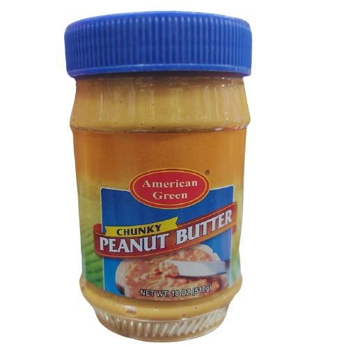 American Green Chunky Peanut Butter 510gm