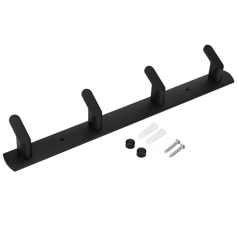 stainless steel 4 hooks clothes hook household rack bathroom for kitchen