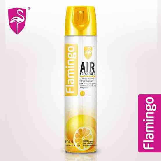 Flamingo Air Freshener Lemon Fragrance 330ml (F011L)