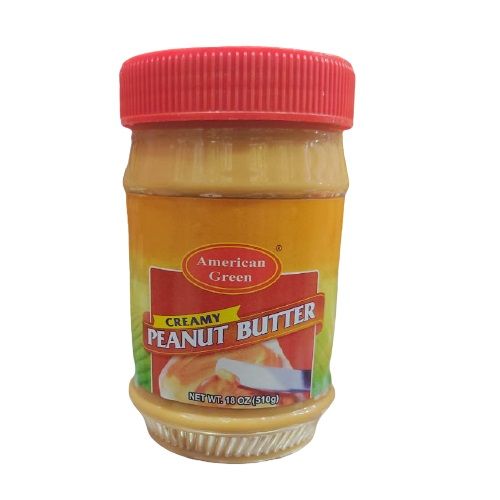 American Green Creamy Peanut Butter 510gm