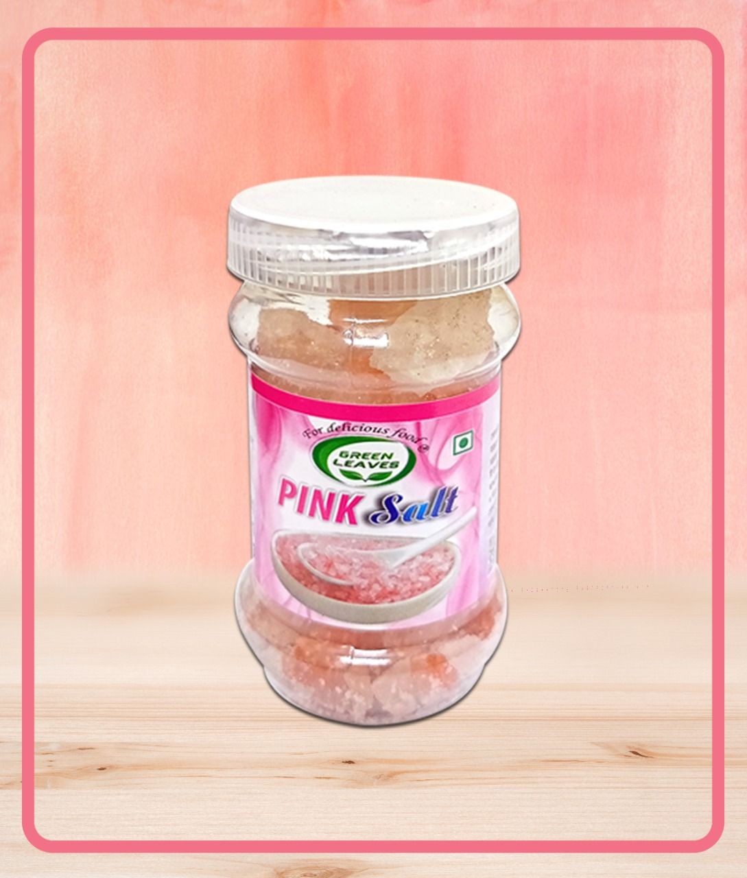 Green Leaves Pink Salt 150gm