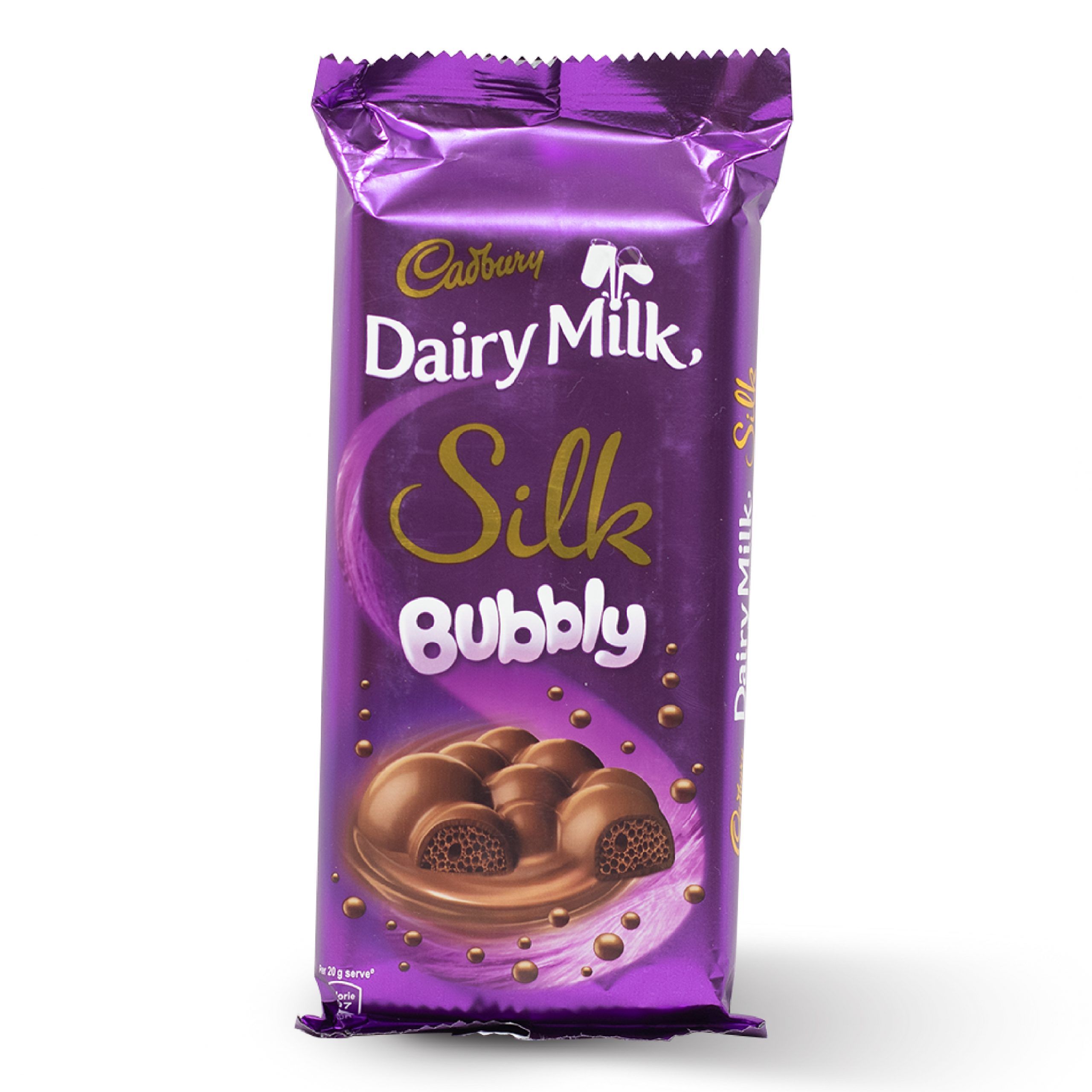 Cadbury Dairy Milk Silk Bubbly 120gm