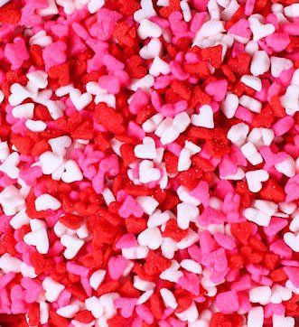 Heart Shape Sprinkles for cake decoration -50gm