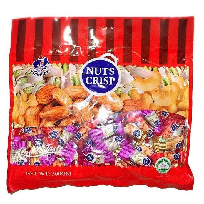 Nuts Crisp Chocolate Twinfish (500gm)