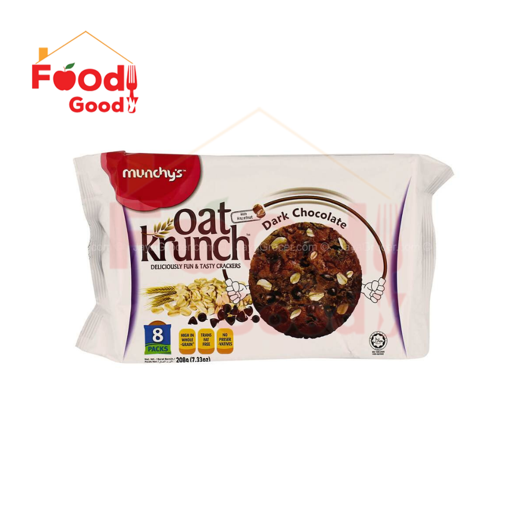 Munchy's Oat Krunch Crackers Dark Chocolate - 208gm