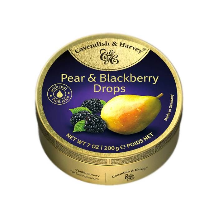 Cavendish & Harvey Pear & Blackberry Drops 200gm