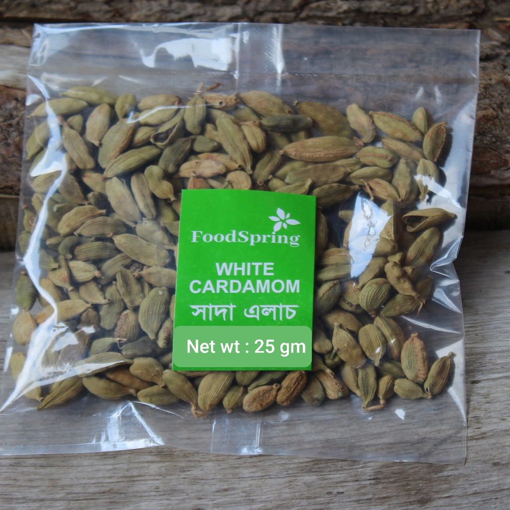 Sada Elach সাদা এলাচ (25 গ্রাম)