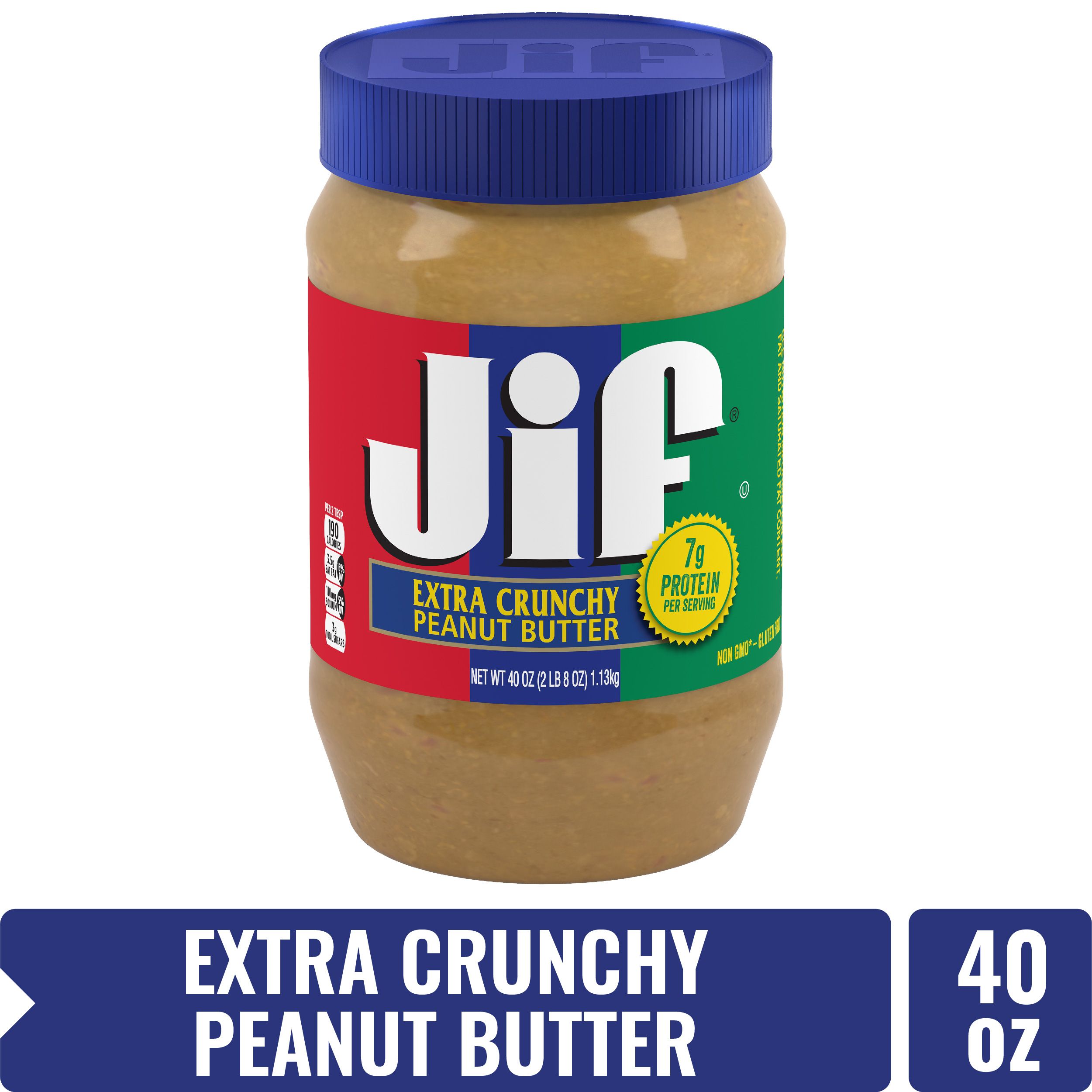 Jif Extra Crunchy Peanut Butter 454gm