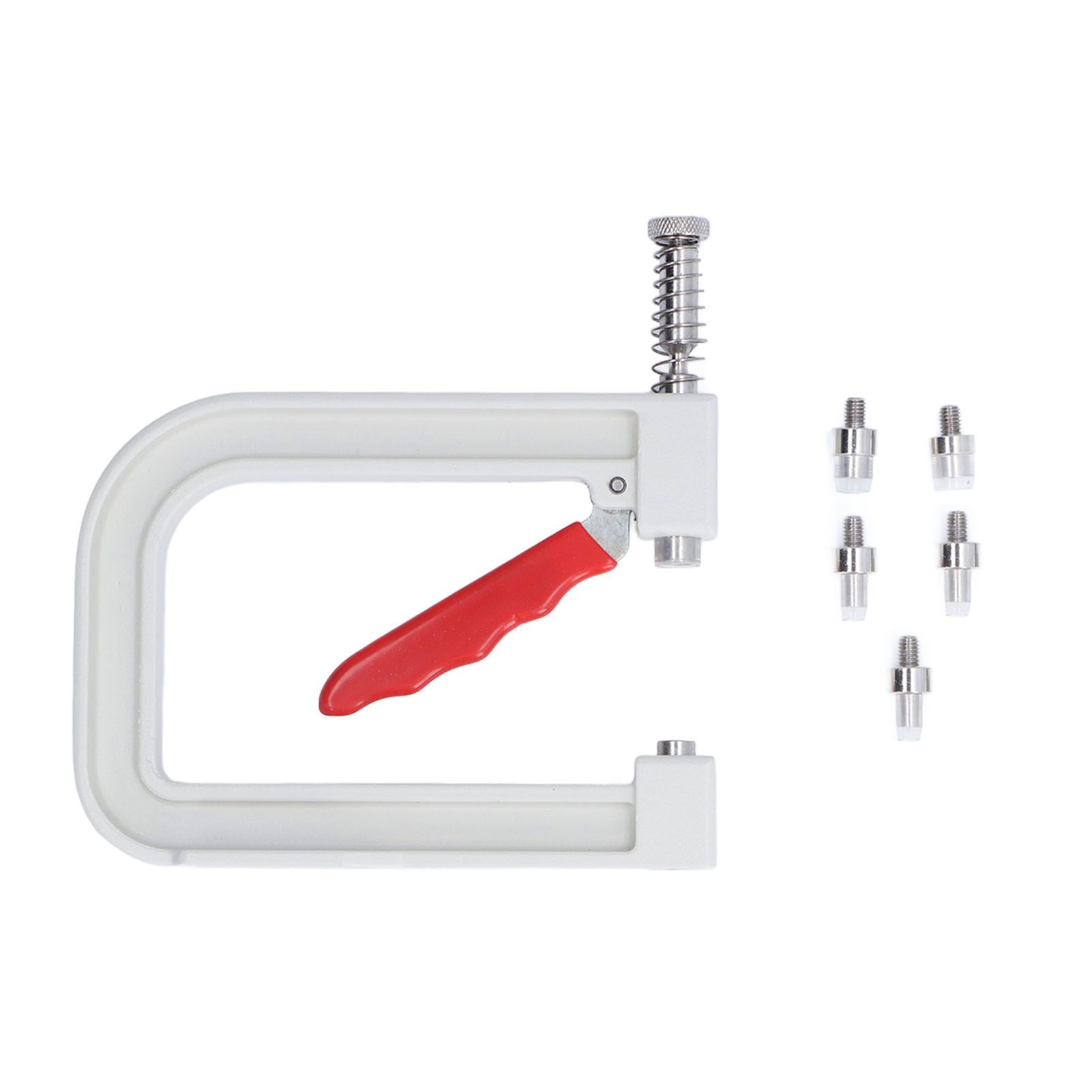 Durable Pearl Setting Machine Rivet Buttons 5 Molds Manual Beading
