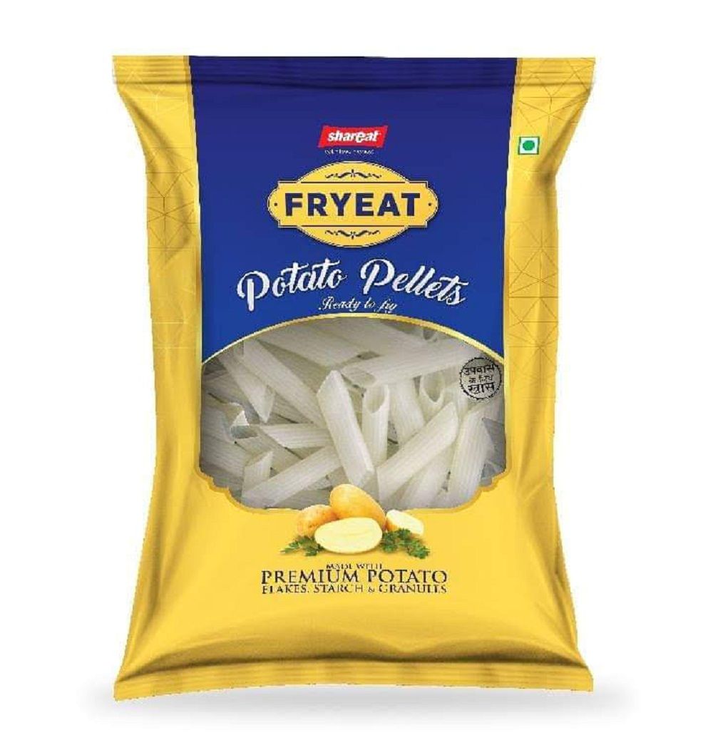 Ready to fry Potato Pellets Stick Chips -100gm