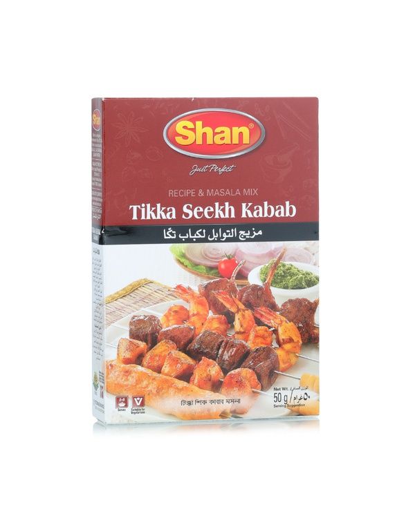 Shan Tikka Seekh Kabab BBQ Masala 50g