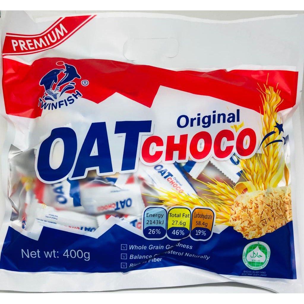 Oats Bar Chocolate 400G Oat Choco Oat Bar