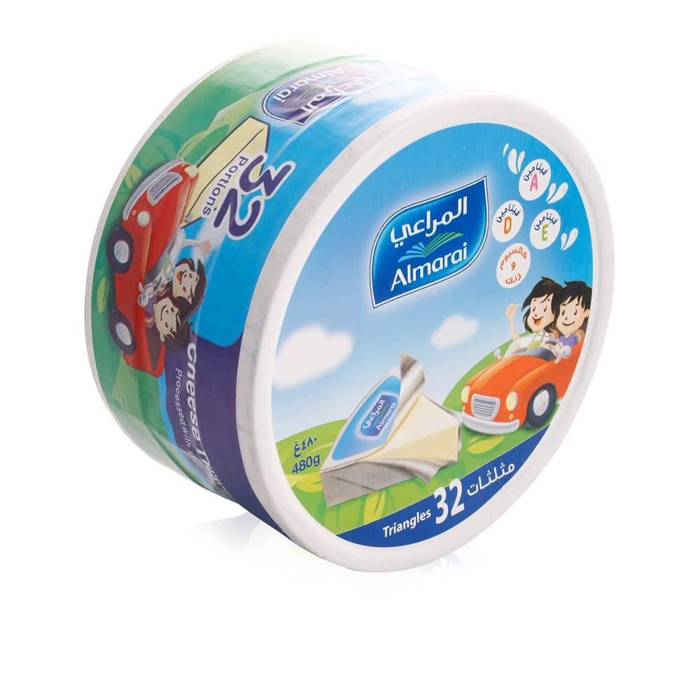 Almarai Triangles Cheese 32 Pcs