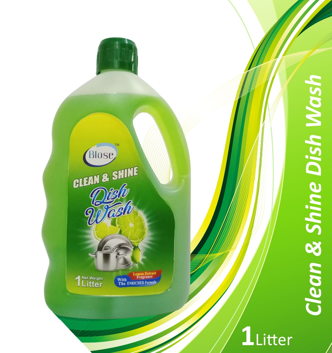 Blose Clean & Shine Dish Wash 1 Litre