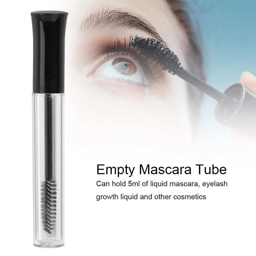 20pcs 5ml Empty Mascara Tube Refillable Eyelash Growth Bottle Container Cosmetic Tool