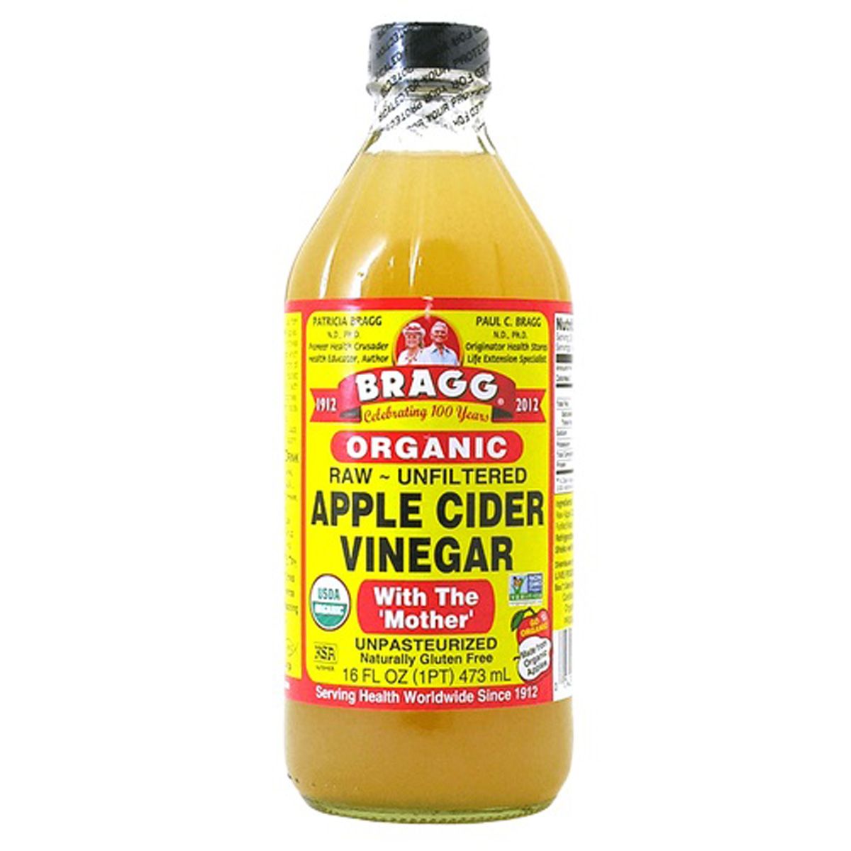 Bragg Organic Apple Cider Vinegar With The Mother (Raw – Unfiltered) – 473ml